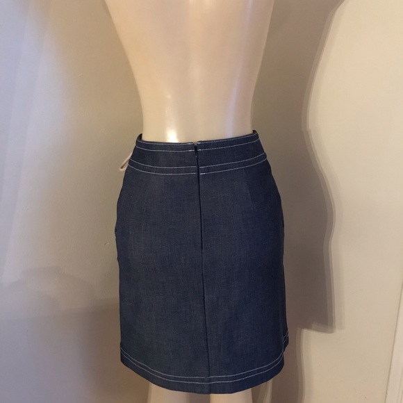 Ann Taylor Denim Skirt - Picture 2 of 4